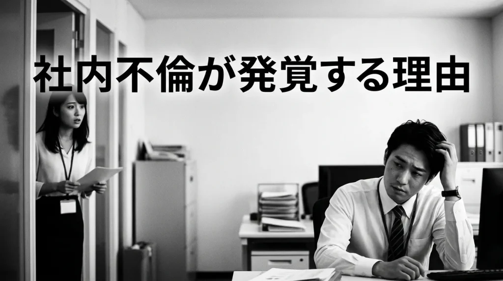 社内不倫が発覚する主な理由