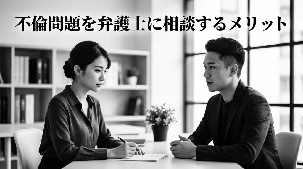社内不倫の問題を弁護士に相談するメリット
