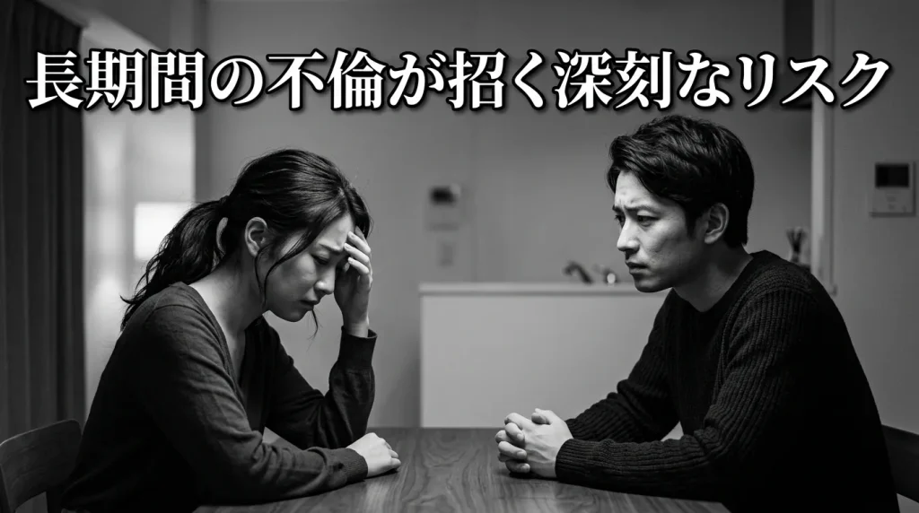 長期間の不倫が招く5つの深刻なリスク