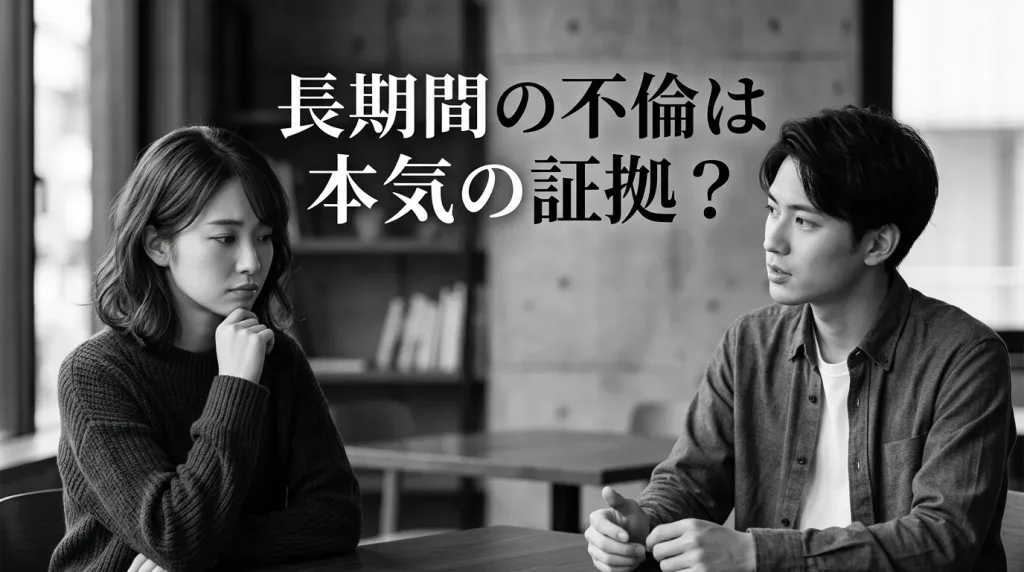 長期間の不倫は本気の証拠？本気度を見分ける行動サイン