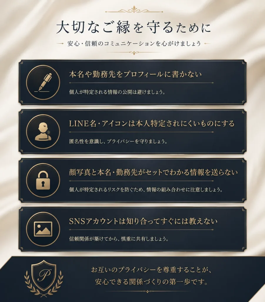 未成年や個人情報保護対策が強化されている