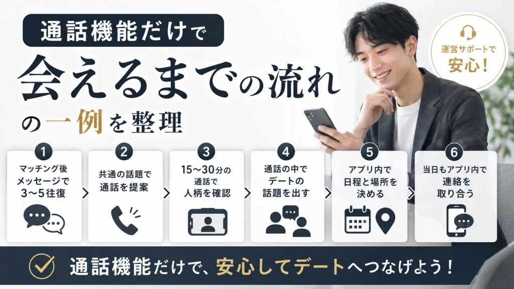通話機能だけでも会える?